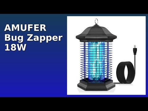 REVIEW (2025): AMUFER Bug Zapper 18W. Features.