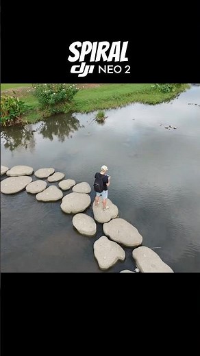 DJI Neo 2 | QuickShots-Spiral #shorts #djineo2 #youtuber