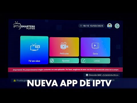 🔥Nueva App de TV Smarters Player 2025 | Para Cualquier Smart TV