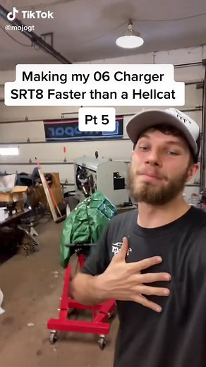 The 426 Hemi has LANDED! Let’s go!!! Stay tuned for part 6!! #mojogtonyoutube #procharged #426hemi #fasterthanahellcat #moparornocar