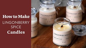 2.2K views · 60 reactions | Candles are the perfect holiday gift for your loved ones. This kit comes with the supplies you need to make 4 of them, including wax, fragrance, printed instructions, and printed labels: https://www.brambleberry.com/Lingonberry-Spice-Candle-Kit-P6964.aspx | Bramble Berry | Facebook