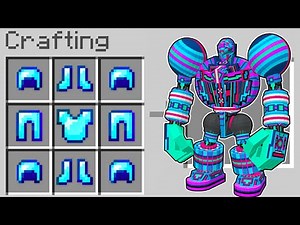 進化した最強ロボットが作れるマインクラフト【 マイクラ / マインクラフト 】