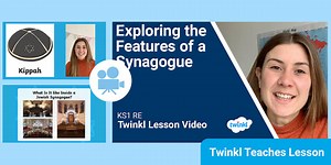KS1 (Ages 5-7) RE : Place of Worship - Synagogues Video Lesson