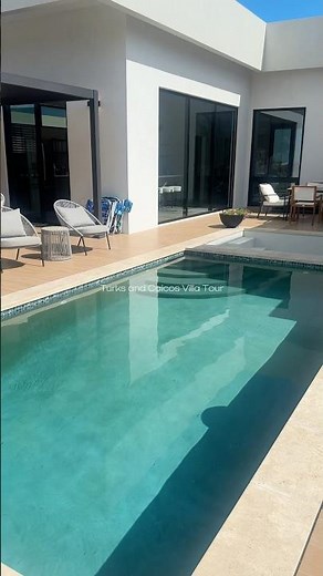 Turks and Caicos villa tour 🌴✨ #turksandcaicos #airbnb #housetour #vacationhome