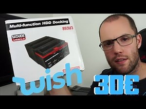 [📦UNBO-TEST✔️] HDD DOCKING STATION 💽 IDE SATA USB 3.0 🔌