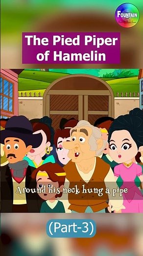 विचित्र बासुरीवाला - Pariyon Ki Kahani | Jadui Kahaniya | Hindi Fairy Tales | Pied Piper Of Hamelin