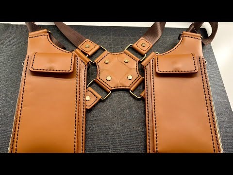VEG-TAN Leather Holster Bag | Free PDF Pattern