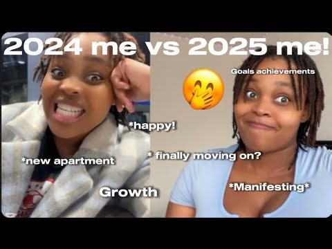 2024 Me vs 2025 Me | Growth, Healing & Goals Unlocked ✨