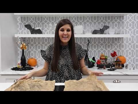 DIY Witches Spell Book Halloween Display