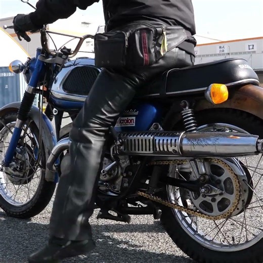 こんなバイク初めて見た！超レア！スズキTC250スクランブラー