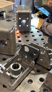 4K views · 32 reactions | Jake is busy welding conveyor spindle mounts today at Wolfe Ridge #Welder #Fabricator #MadeInUSA #WolfeRidge | Wolfe Ridge Professional Firewood Equipment | Facebook