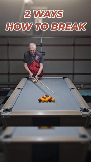 1.1M views · 15K reactions | 2 ways How to break | The Routine Instructor Certified Snooker & 8 Ball Coaching | Facebook