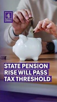 State pension set to surpass income tax threshold from next April