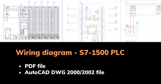 Download wiring diagram - Siemens S7-1500 PLC