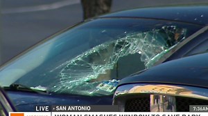Woman sees baby in hot car, breaks window