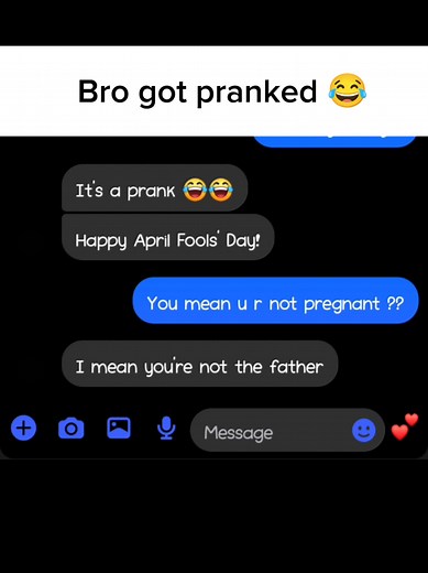 April Fools Prank Text Ideas