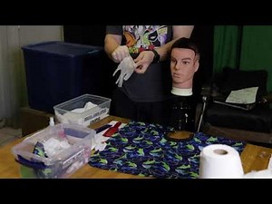 Barber practical test in Spanish