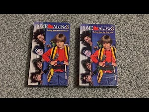 2 Different VHS Versions of Home Alone 3 (1997)