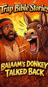 Animals Talking | His Donkey Said What?! | Trap Bible Stories Yooo… so I was reading my Bible right… and in Numbers 22 the Bible really went LEFT because why did a prophet of God need his DONKEY to get him all the way together. This story is wild. I guess it’s hard to accept an answer when money comes This is Trap Bible Stories®️ by Tam Watts, where I break down the gospel in a way real people understand. Clean comedy, Christian storytelling, and Bible study all in one. In today’s episode, we’re
