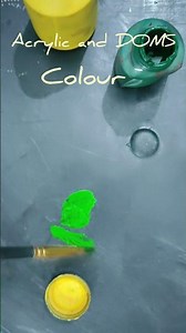 acryliccolormixing Nd #satisfying DOMS colou