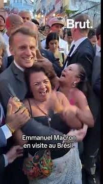 Macron in Brazil: the circus continues! 🔴