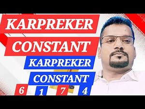 Karpreker Constant 6174