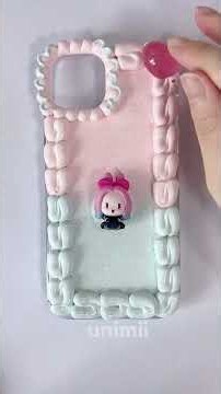 DIY Decoden phone case crafting is so satisfying to watch! 💖📱✨