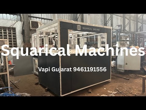 Thick Sheet #vacuumForming Machine in Action | The Complete Automation Process - Squarical Machines