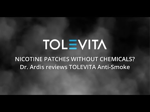 Best Natural Nicotine Patch? Dr. Ardis Reacts to TOLEVITA Anti-Smoke