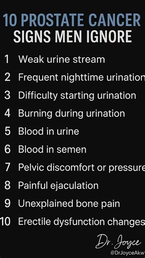Urinary Changes? Silent Pain? The Prostate Cancer Signs Men Ignore Too Long.