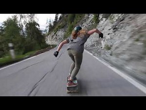 Lisa Peters - Fast skating Swiss mountains