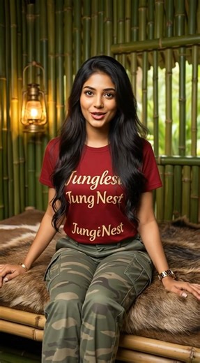 🐗 A Wild Boar Was Chasing Her Through the Jungle...| JungleNest #junglenest #wildlife #funny #movie