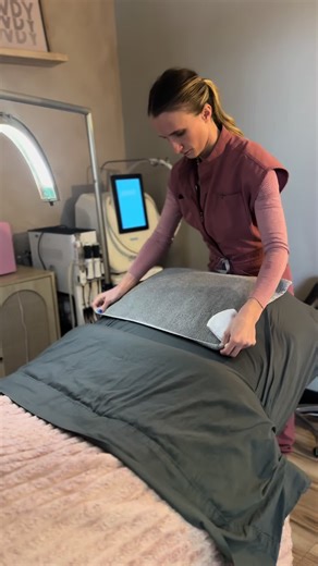 Not me hyping my first appointment up 🤣 that massage though iykyk 🤤 #esthetician #skinspecialist #cheyennewyoming