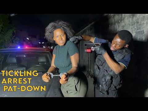 ASMR FBI ARREST PAT DOWN - ASMR Fast & Aggressive Tickling Full Body TSA Arrest Pat Down