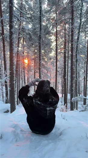 Falling in Love with Finnish Snowy Weather