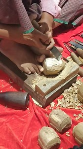 The Process Of Making Yoke Thé; Amazing Myanmar 🧡 Yoke Thé, also known as Burmese marionette puppetry, is a traditional performing art form in #Myanmar (formerly known as #Burma). It has a long #history and is deeply rooted in #Burmese #culture and #religious practices. Yoke thé #puppets are intricate, beautifully crafted #wooden marionettes that are manipulated using #strings attached to various parts of the puppet. The puppeteers, called yoke thé aye, control the movements of the puppets by s