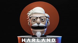 harland KFC drive-thru robot