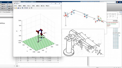 机械臂专题（二十九）MATLAB机器人工具箱-PUMA560六自由度机械臂仿真求逆解八组解析解正逆运动学分析