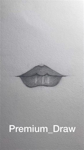 How to draw lips ✨#drawing #art #howtodraw #tutorial #simple #lips