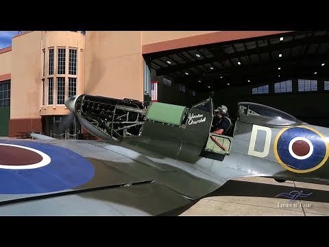 Spitfire MK XVI - Start Up and Taxi