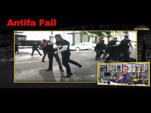 Gavin Mcinnes show - VIRAL Knockout Punch To Antifa Bully At Portland Freedom Rally