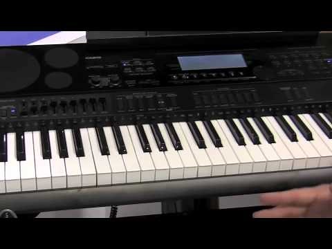 Casio CTK-7000 and WK-7500 - Sweetwater NAMM 2011