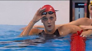 Francesca Halsall da Grã-Bretanha vence primeira semifinal dos 50m livre