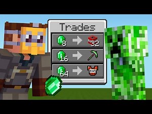 Minecraft But I Can Trade With ANY MOB