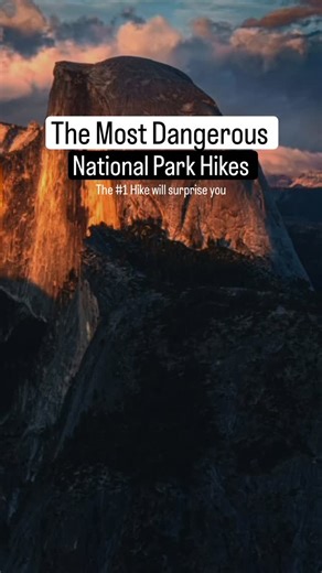 Some of the most dangerous hikes in U.S. national parks don’t look dangerous at all. 🏜️ Grand Canyon National Park ➡️ Averages 10–20 deaths per year, most from heat exhaustion, dehydration, and heart-related emergencies. People underestimate the heat… and the climb back out. 🧗 Angel’s Landing – Zion National Park ➡️ Around 18 confirmed deaths, primarily from falls along the narrow ridge. We’ve done this one — and it demands full focus and respect. 🏔️ Half Dome – Yosemite National Park ➡️ Esti