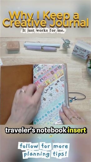 My Creative Journal Setup ✨ | Traveler’s Notebook + Washi System