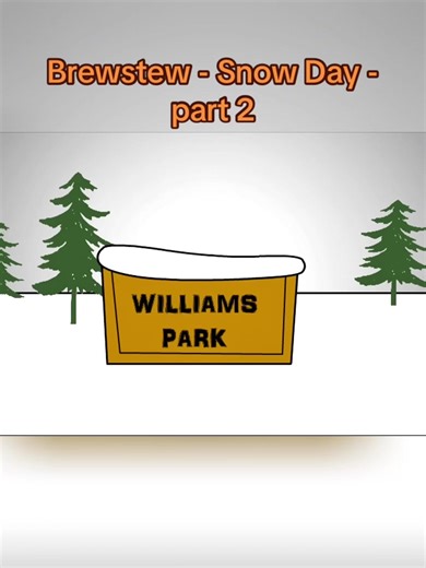Brewstew - Snow Day - part 2 #fyp #snow #day #funny #cartoon | brewstew