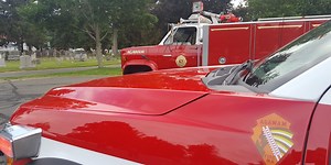 Agawam Fire Department responds to structure fire on Springfield Street