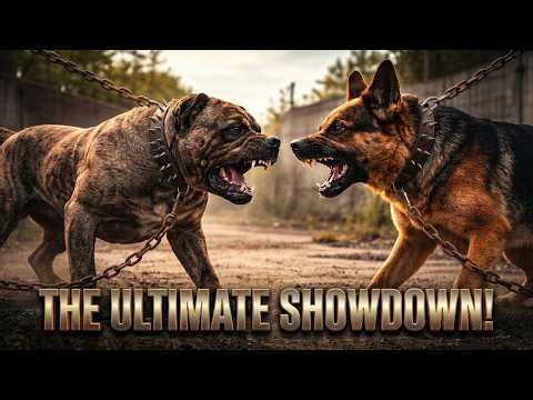 DOG TERMINATORS? - Presa Canerio VS German Shepherd