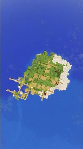 Minecraft Island Village Seed!